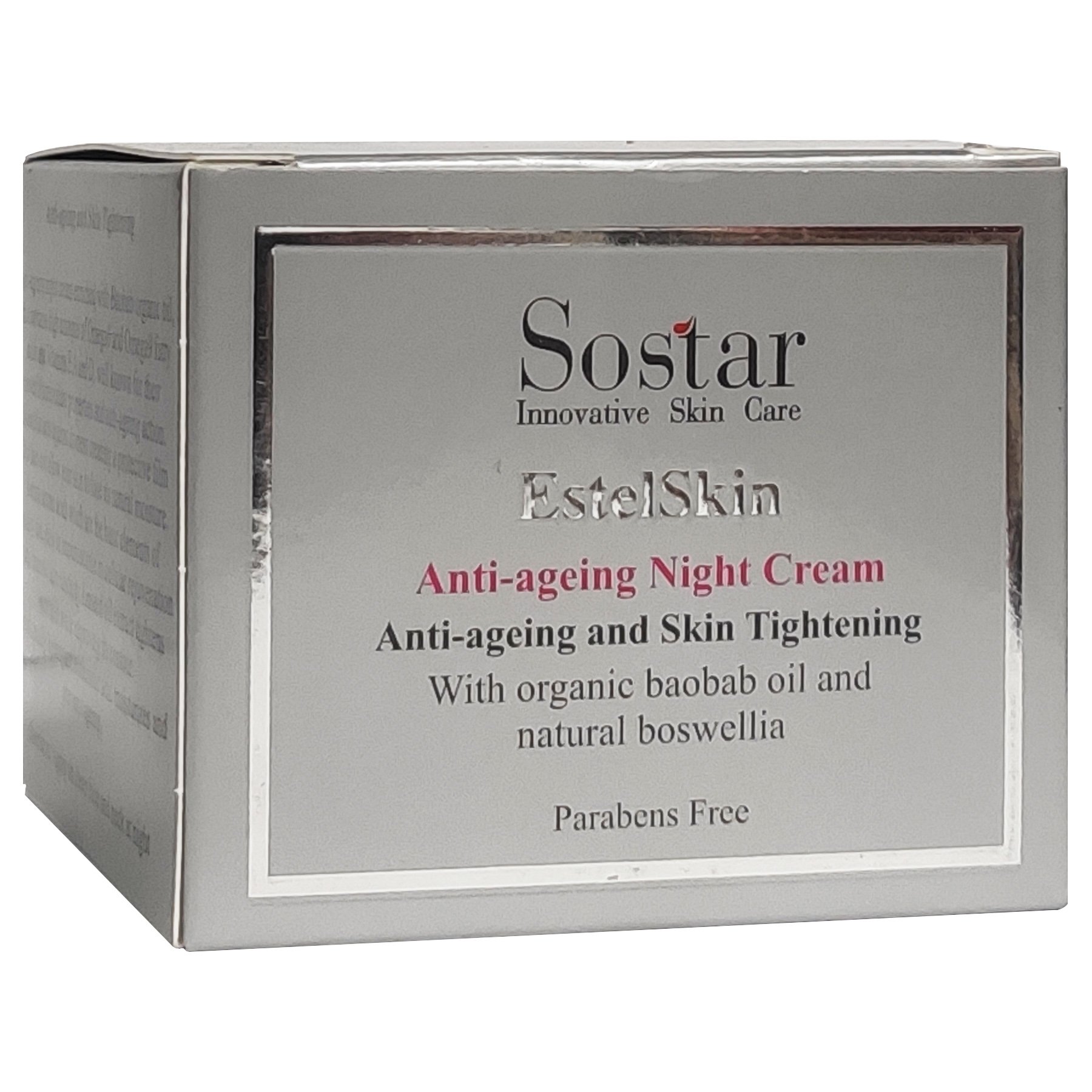 Sostar EstelSkin Anti-ageing Night Cream Αντιγηραντική Κρέμα Νυκτός για Εντατική Αντιγήρανση & Σύσφιγξη 50ml