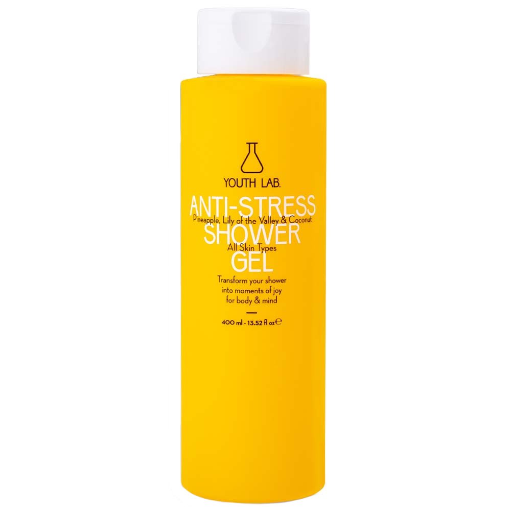 Youth Lab Anti-Stress Ανανάς, Μιγκέ & Καρύδα Body Shower Gel Τζελ Καθαρισμού Σώματος που Μειώνει τις Συνέπειες του Στρες & Δημιουργεί Αίσθημα Ευφορίας 400ml
