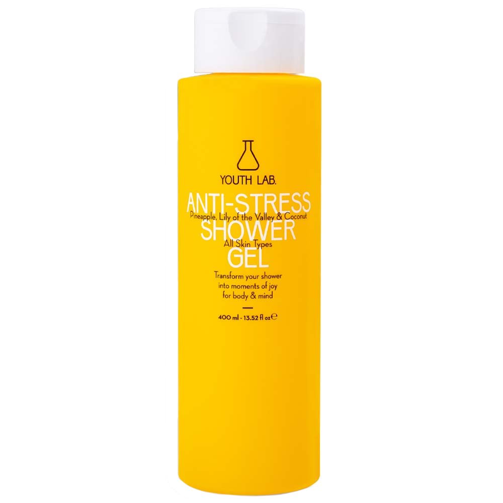 Youth Lab Anti-Stress Ανανάς, Μιγκέ & Καρύδα Body Shower Gel Τζελ Καθαρισμού Σώματος που Μειώνει τις Συνέπειες του Στρες & Δημιουργεί Αίσθημα Ευφορίας 400ml