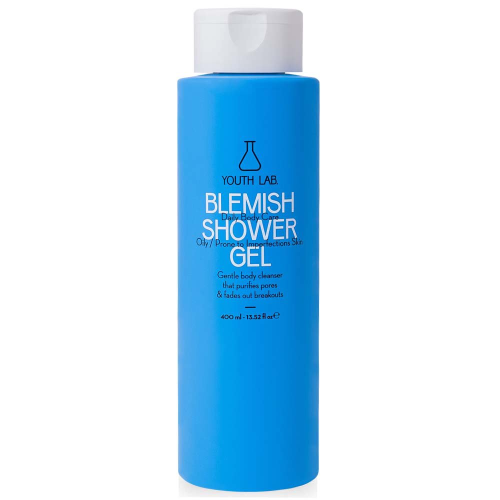 Youth Lab Blemish Shower Gel Τζελ Καθαρισμού Σώματος για Έλεγχο & Πρόληψη των Εξάρσεων Ακμής σε Πλάτη, Στήθος & Μπράτσα 400ml