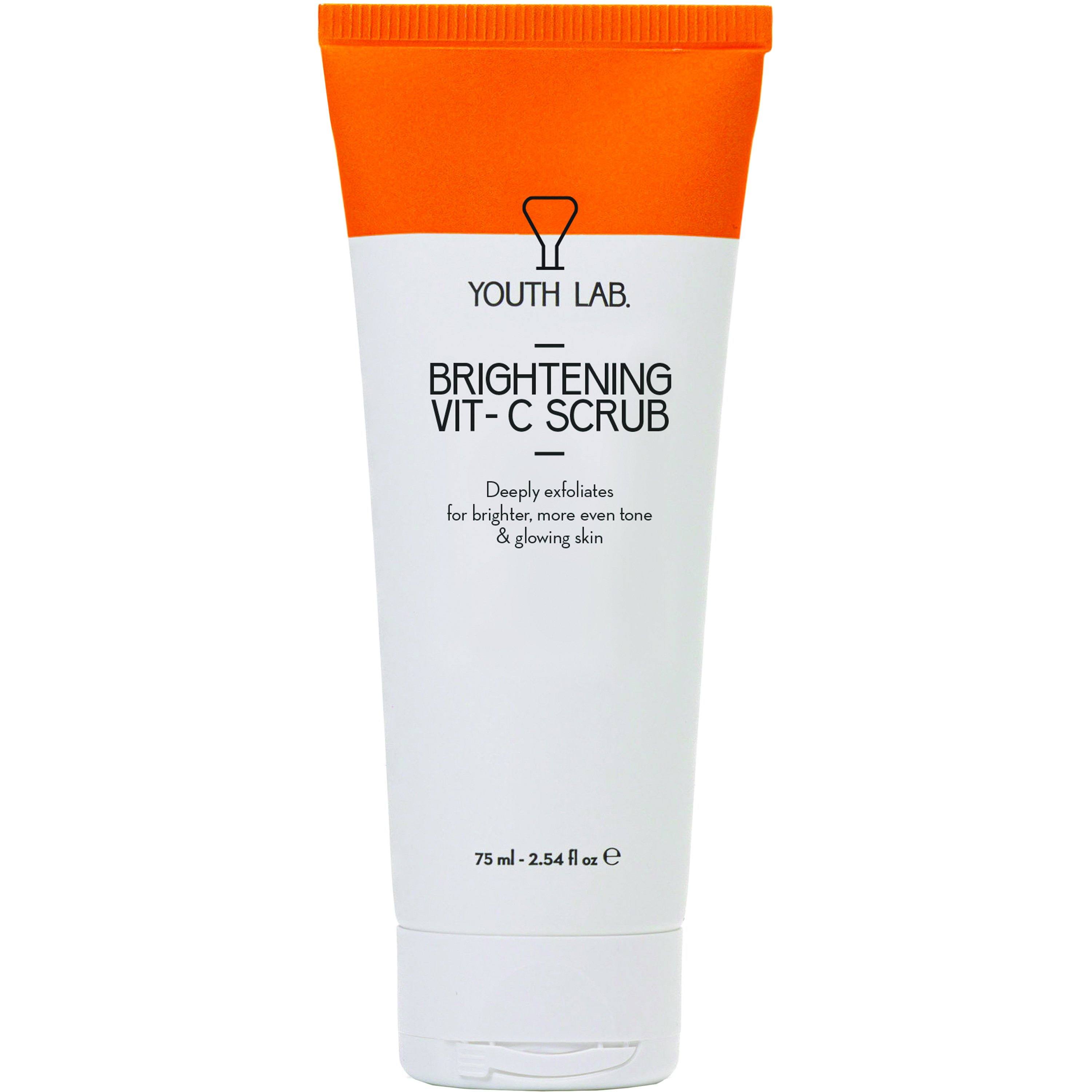 Youth Lab. Youth Lab Brightening Vit-C Scrub Τζελ Απολέπισης & Μάσκα με Βιταμίνη C για Λάμψη, Φωτεινότητα, Μείωση Κηλίδων, Ανομοιόμορφου Τόνου & Υφής 75ml