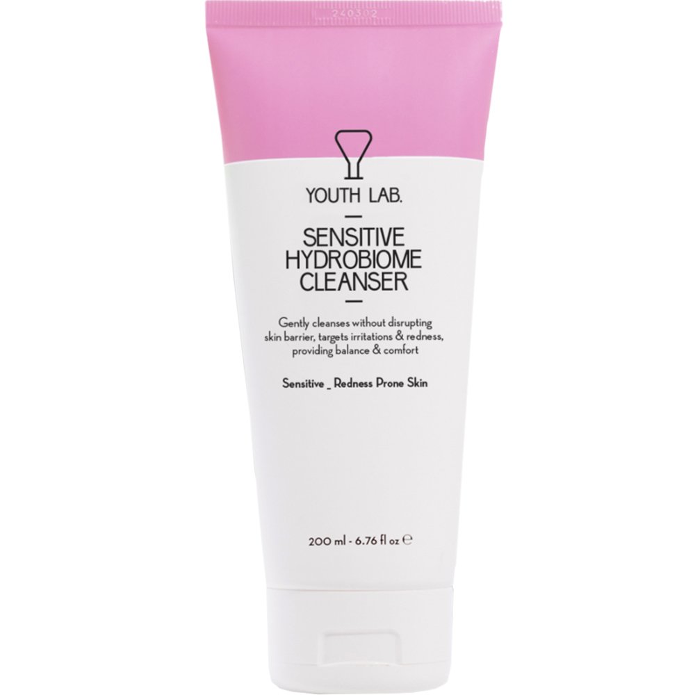 Youth Lab. Youth Lab Sensitive Hydrobiome Cleanser Καθαριστικό Προσώπου Καθημερινής Χρήσης για το Ευαίσθητο, μη Ανεκτικό με Τάση Ερυθρότητας Δέρμα 200ml