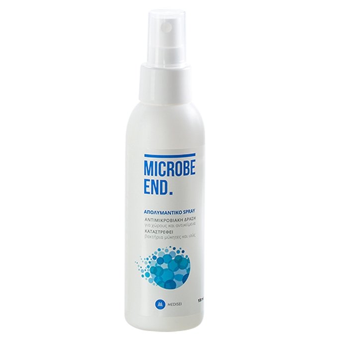 Medisei Microbe End Απολυμαντικό Αντιμικροβιακό Σπρέϊ 100ml
