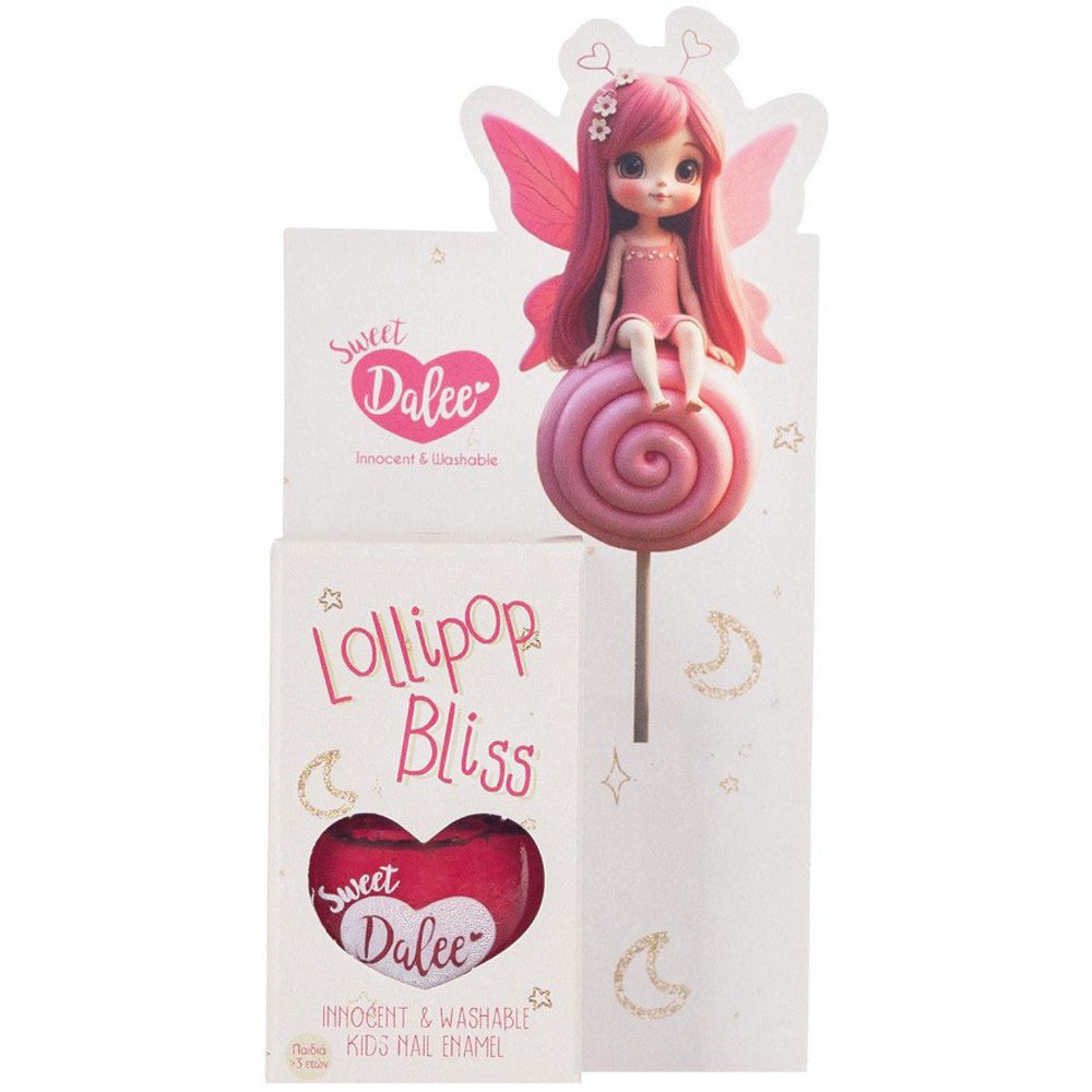 Dalee Sweet Dalee Nail Polish Παιδικό, Οικολογικό, Μη Τοξικό Βερνίκι Νυχιών με Βάση το Νερό 12ml - 903 Lollipop Bliss