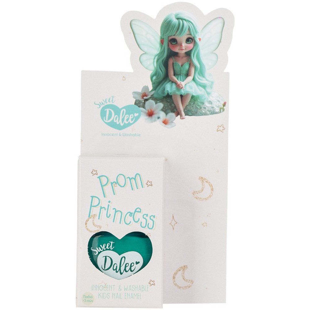Dalee Sweet Dalee Nail Polish Παιδικό, Οικολογικό, Μη Τοξικό Βερνίκι Νυχιών με Βάση το Νερό 12ml - 905 Prom Princess