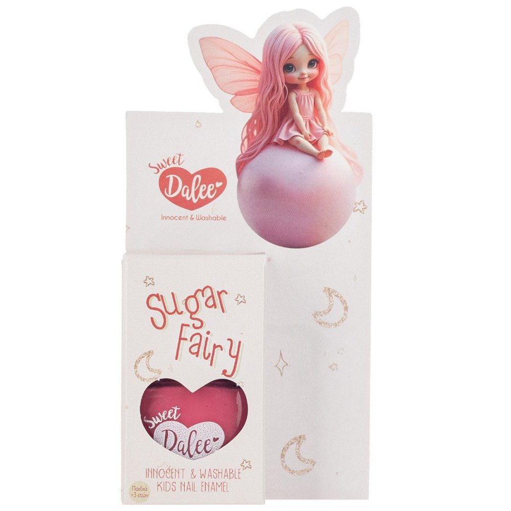 Dalee Sweet Dalee Nail Polish Παιδικό, Οικολογικό, Μη Τοξικό Βερνίκι Νυχιών με Βάση το Νερό 12ml - 906 Sugar Fairy