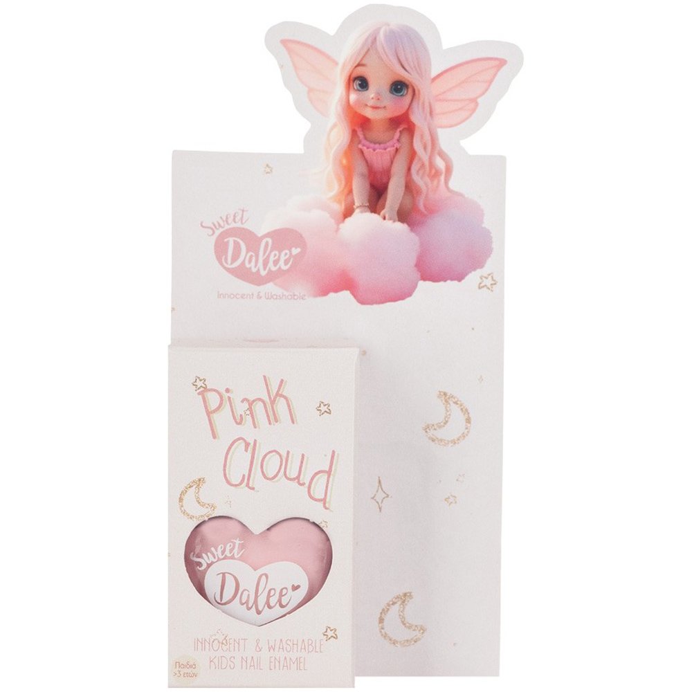 Dalee Sweet Dalee Nail Polish Παιδικό, Οικολογικό, Μη Τοξικό Βερνίκι Νυχιών με Βάση το Νερό 12ml - 910 Pink Cloud