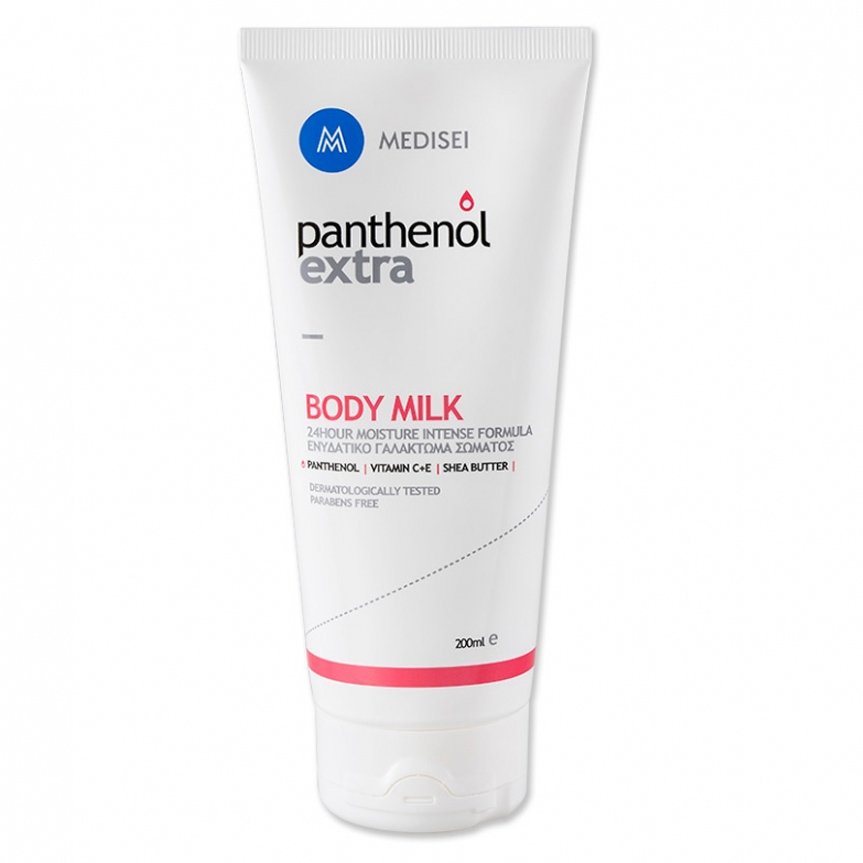 Medisei Panthenol Extra Body Milk Ενυδατικό Γαλάκτωμα Σώματος 200ml