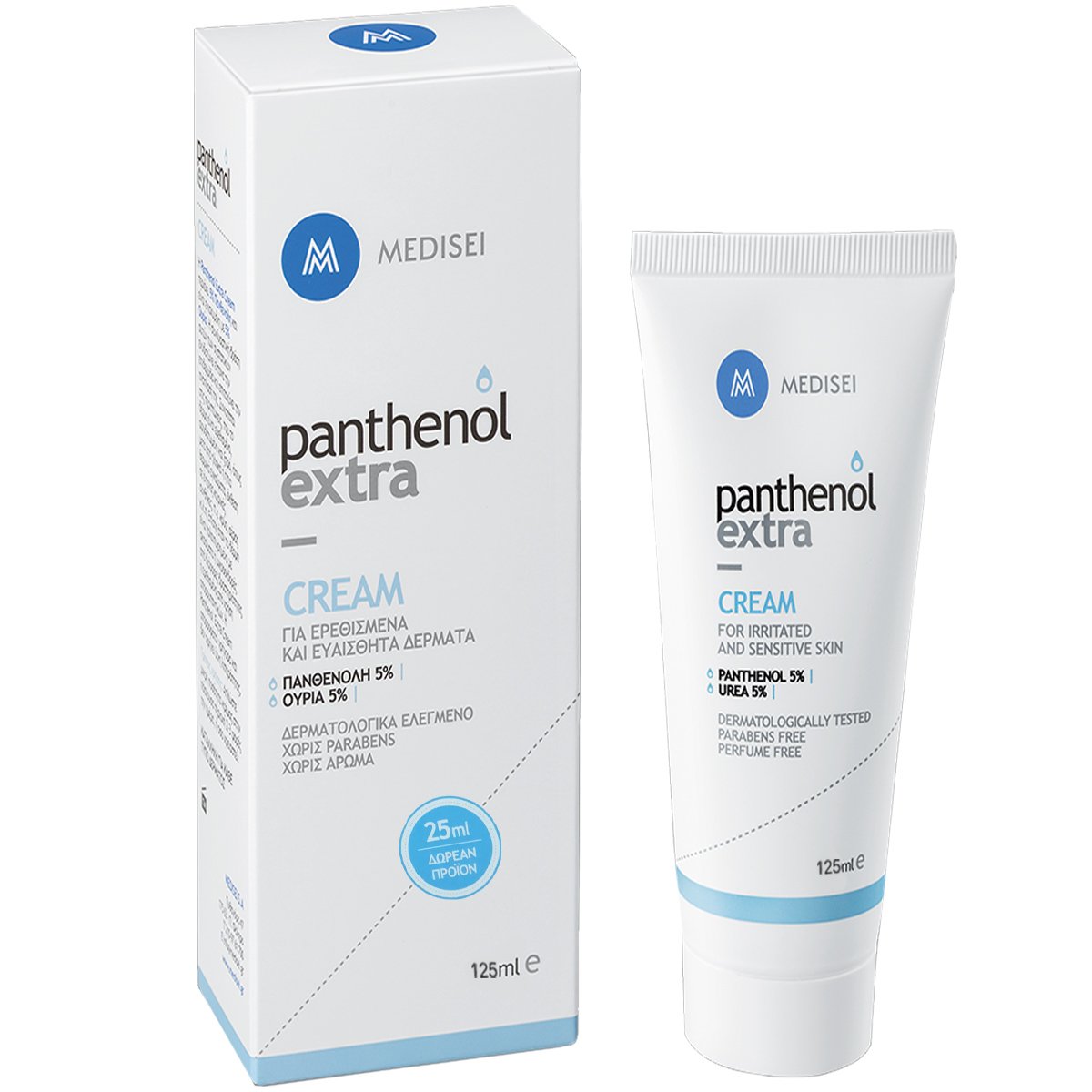 Medisei Panthenol Extra Cream for Irritated & Sensitive Skin Κρέμα για Ερεθισμένα & Ευαίσθητα Δέρματα 125ml