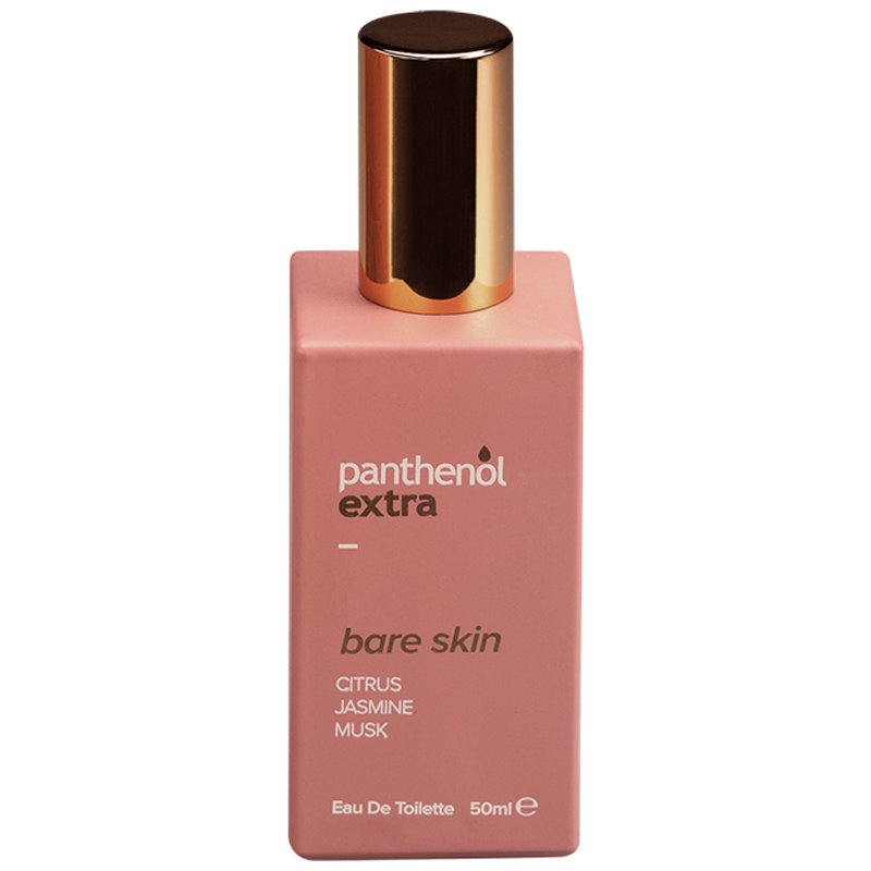 Medisei Panthenol Extra Bare Skin Eau de Toilette Γυναικείο Άρωμα με Νότες Γιασεμιού, Μανταρινιού & Σανταλόξυλου 50ml