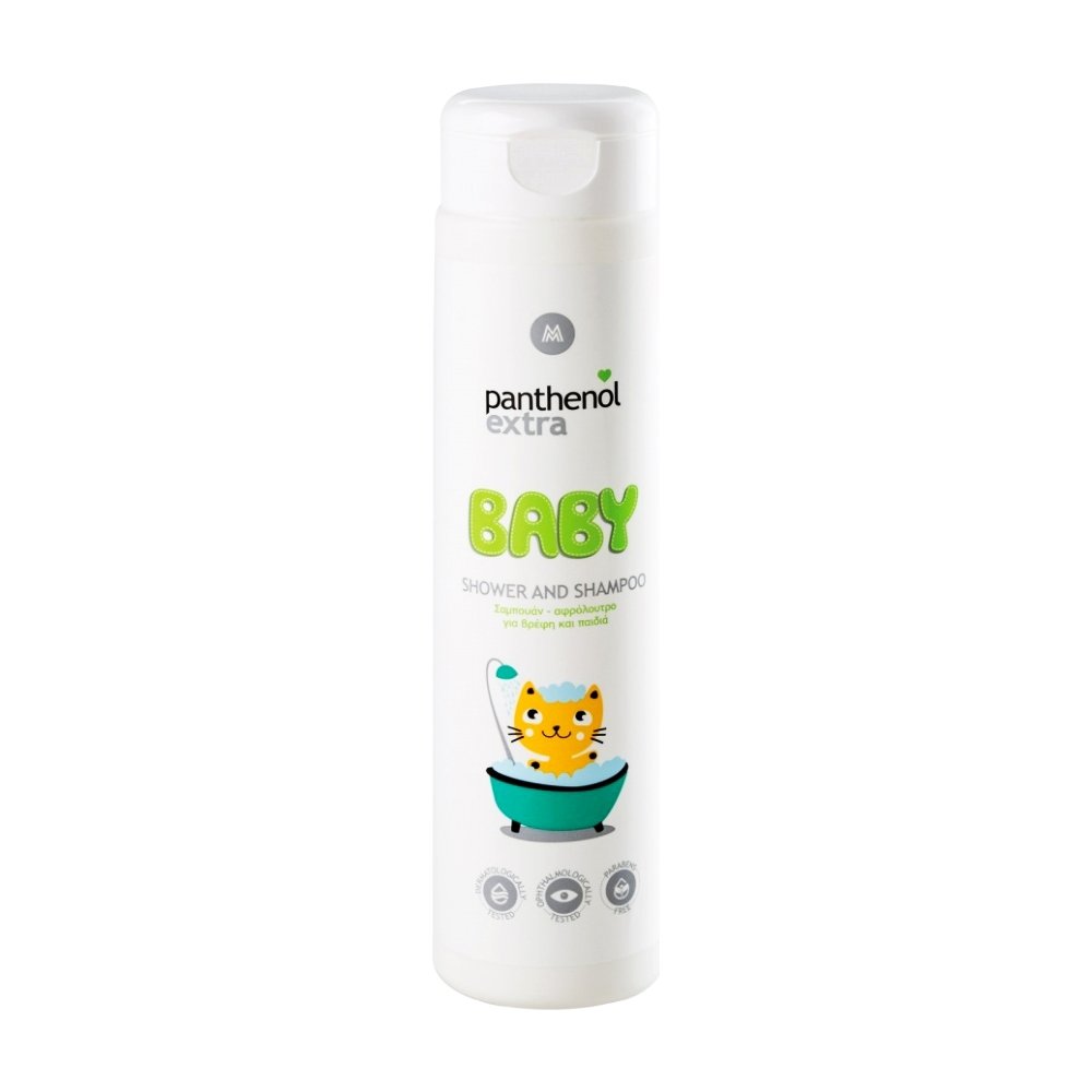 Medisei Panthenol Extra Baby Shower & Shampoo Σαμπουάν – Αφρόλουτρο για Βρέφη & Παιδιά 300ml