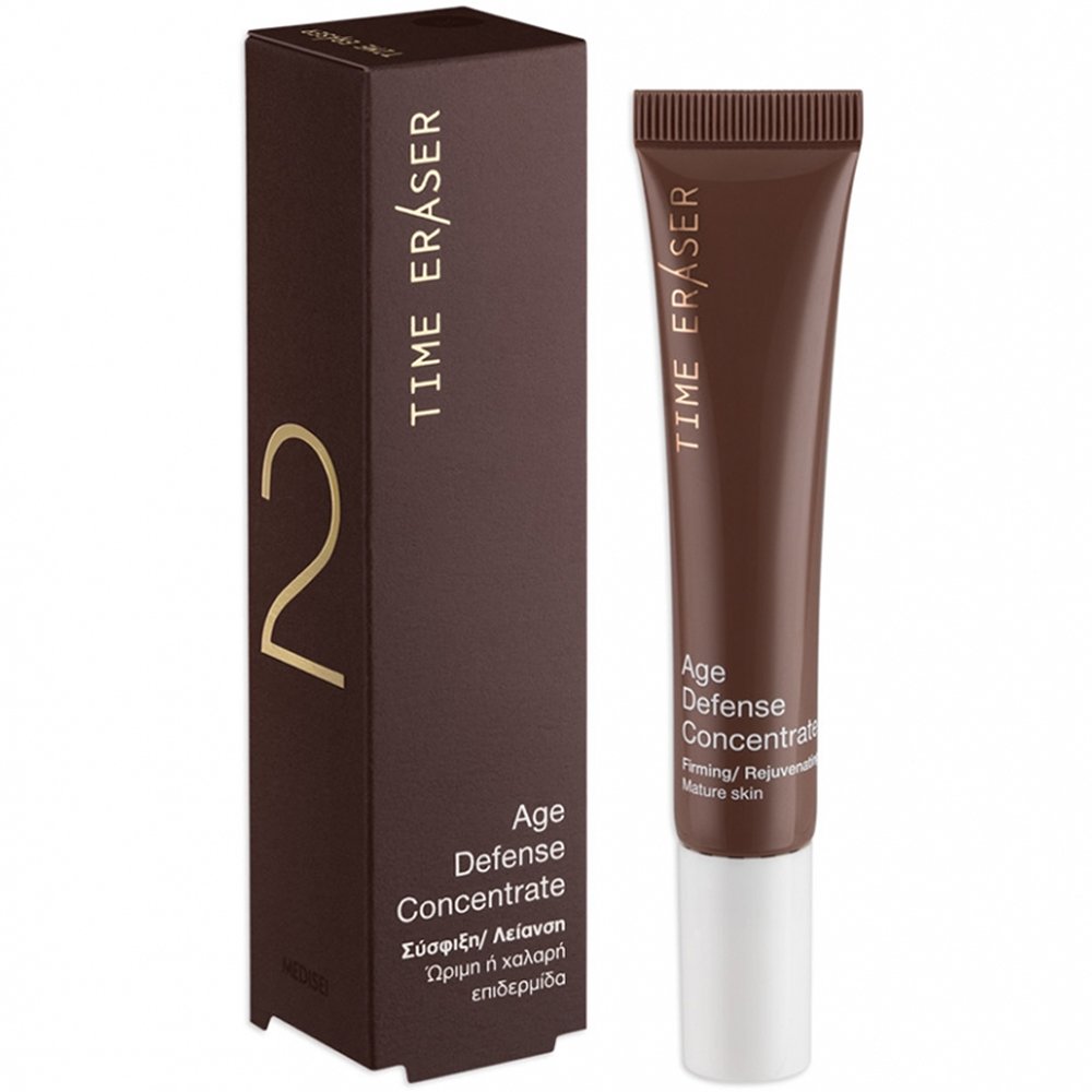 Medisei Time Eraser Age Defence Concentrate Συμπυκνωμένος Ορός Σύσφιξης & Λείανσης Προσώπου για Ώριμες, Χαλαρές Επιδερμίδες 20ml