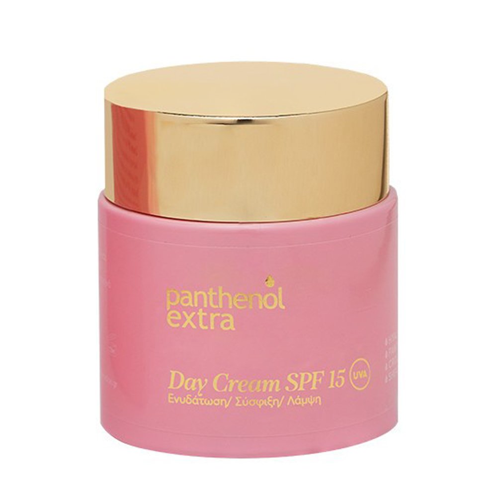 Medisei Medisei Panthenol Extra Day Cream SPF15 Limited Edition Ενυδατική Κρέμα Προσώπου για Σύσφιξη & Λάμψη Χαμηλής Προστασίας 100ml