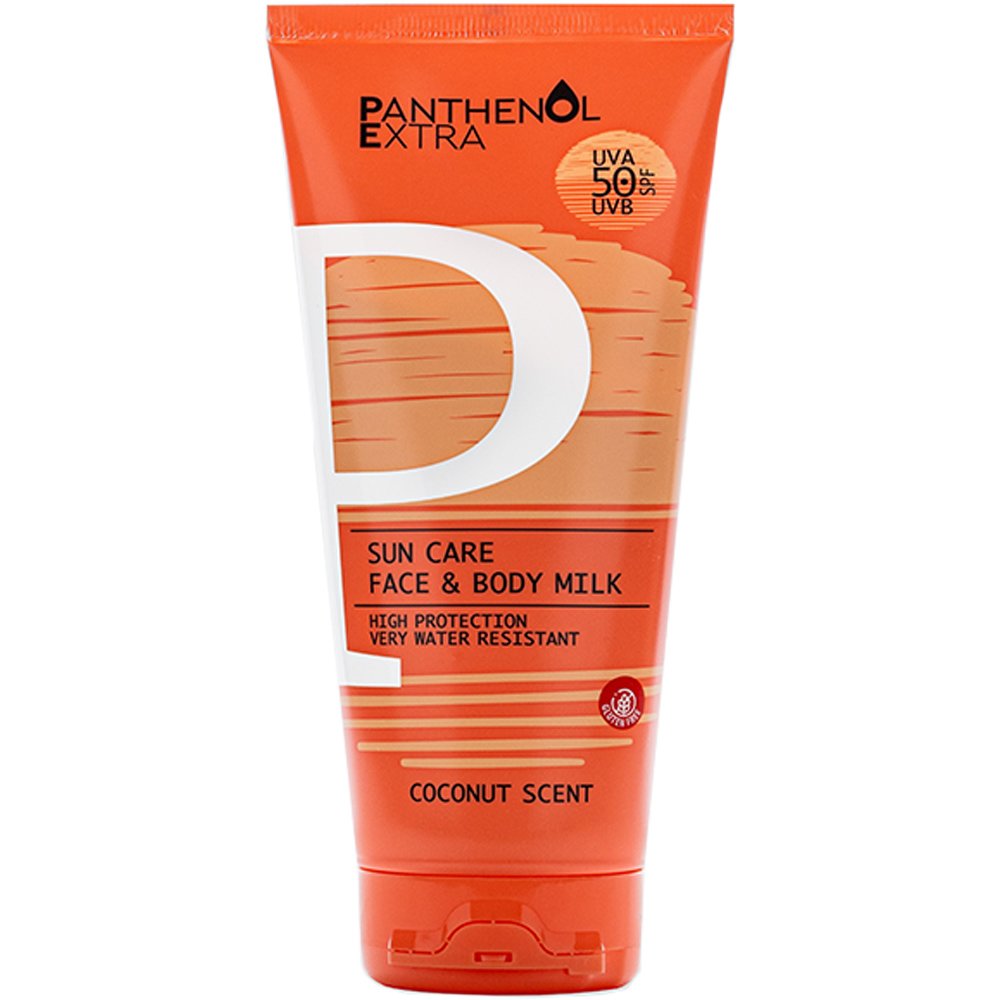 Medisei Panthenol Extra Sun Care Face & Body Milk Αντηλιακό Γαλάκτωμα Προσώπου & Σώματος Υψηλής Προστασίας 100ml - Spf50