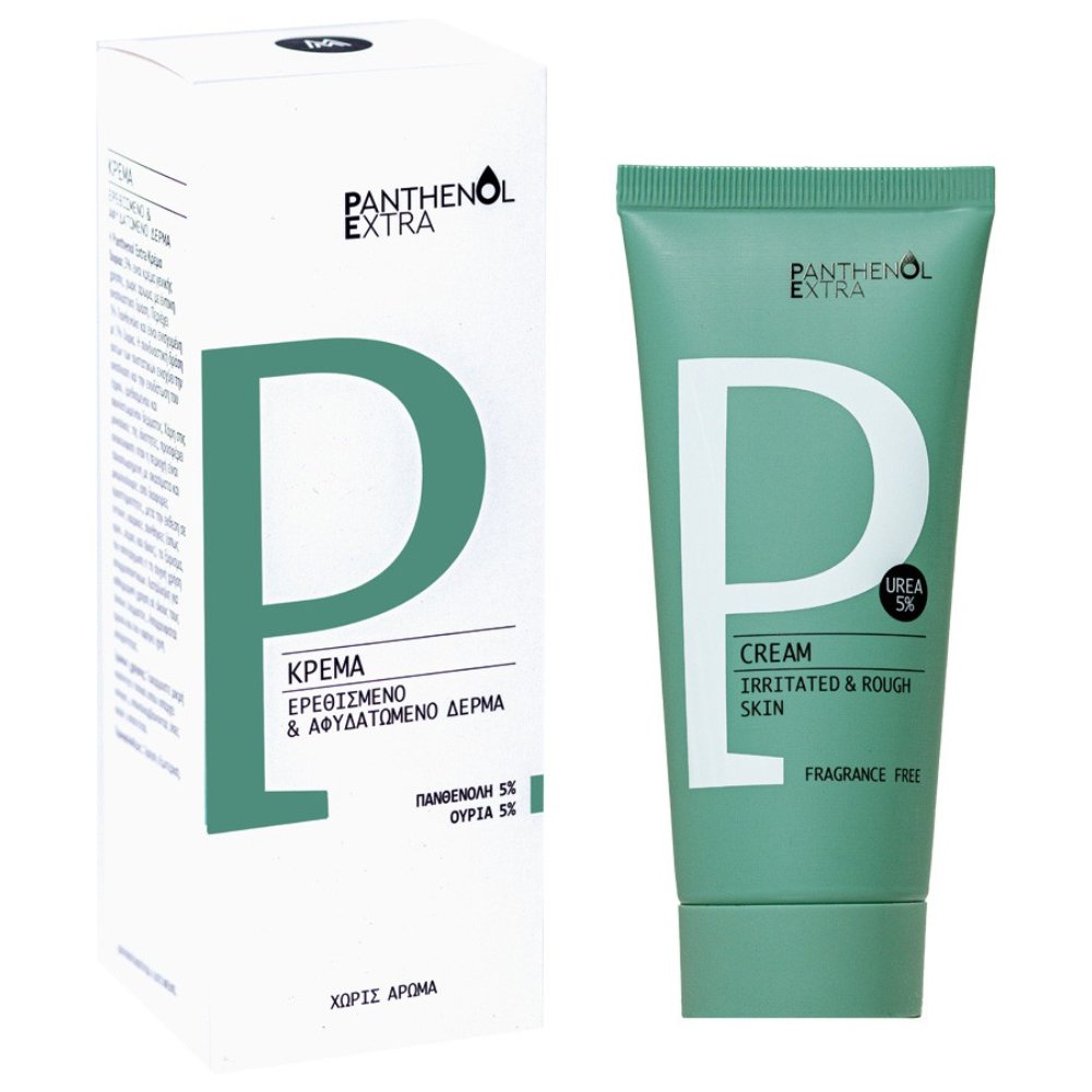 Medisei Panthenol Extra Urea 5% Irritated Dehydrate Skin Cream Αναπλαστική Κρέμα Γενικής Χρήσης για Ερεθισμένες & Ταλαιπωρημένες Επιδερμίδες 100ml