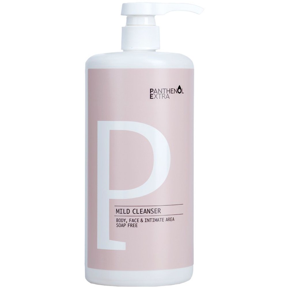 Medisei Medisei Panthenol Extra Mild Cleanser Ήπιο Καθαριστικό Καθημερινής Χρήσης για Πρόσωπο, Σώμα & Ευαίσθητη Περιοχή με Αντλία 1L