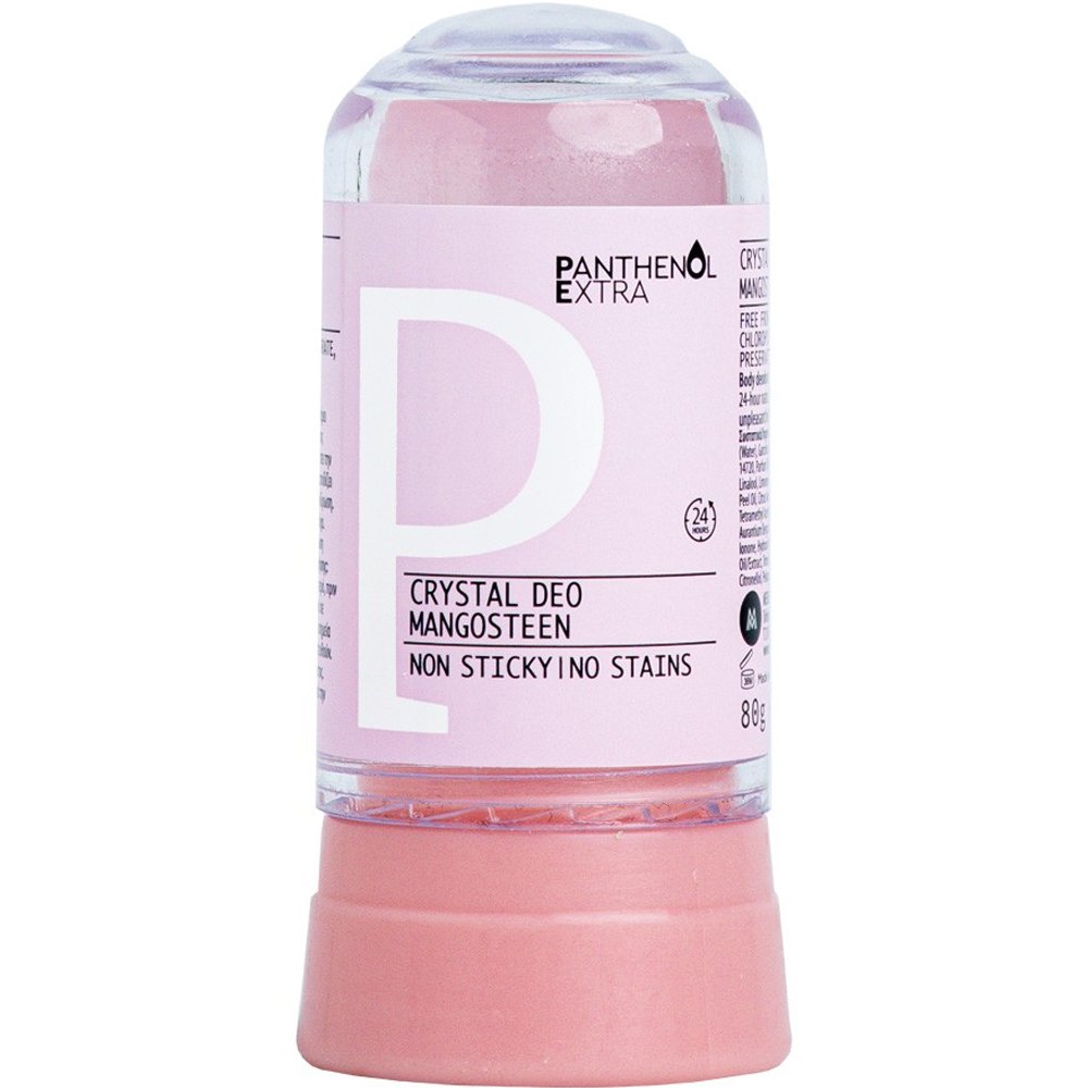 Medisei Medisei Panthenol Extra Mangosteen Crystal Deodorant Αποσμητικό Stick Φυσικού Κρυστάλλου με Άρωμα Mangosteen 80g