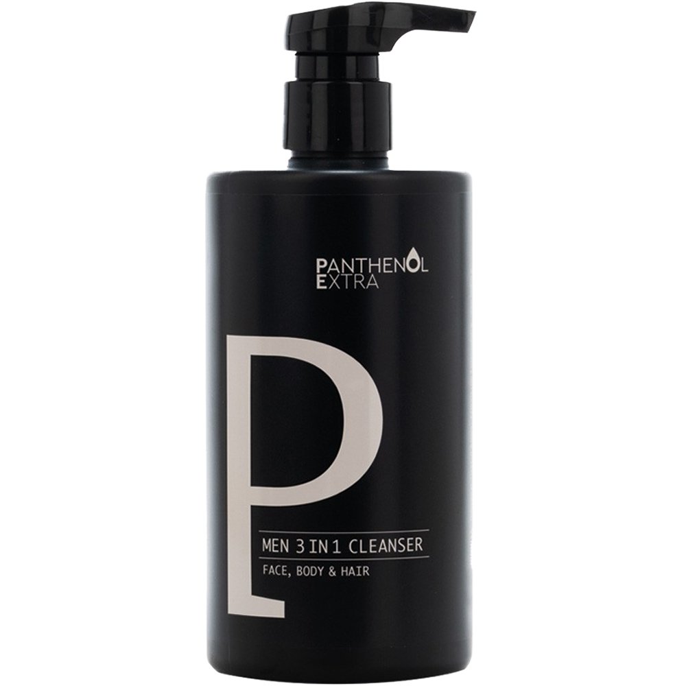 Medisei Panthenol Extra Men 3in1 Cleanser Ανδρικό Αφρόλουτρο & Σαμπουάν με Ήπια Σύνθεση για Πρόσωπο, Σώμα & Μαλλιά με Αντλία 500ml