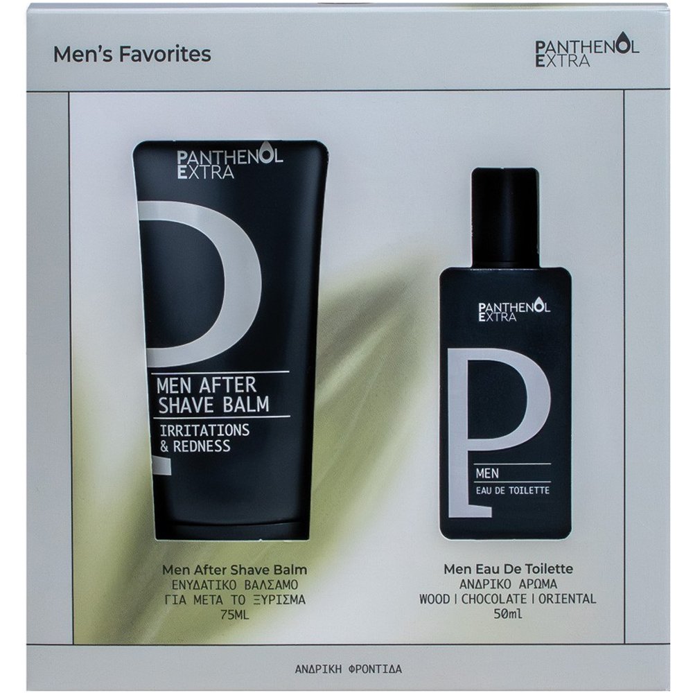 Medisei Panthenol Extra Men Promo After Shave Balm 75ml & Eau De Toilette 50ml
