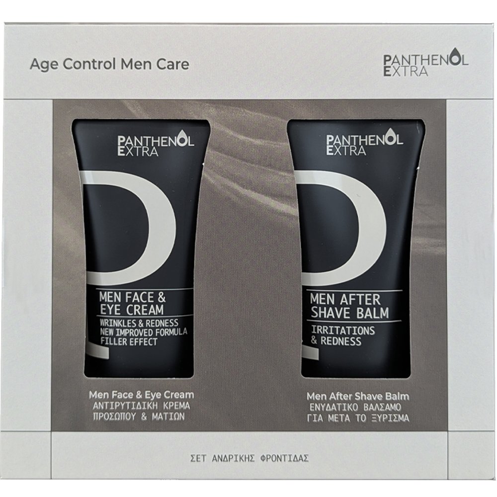 Medisei Medisei Panthenol Extra Promo Men Face & Eye Cream 75ml & After Shave Balm 75ml