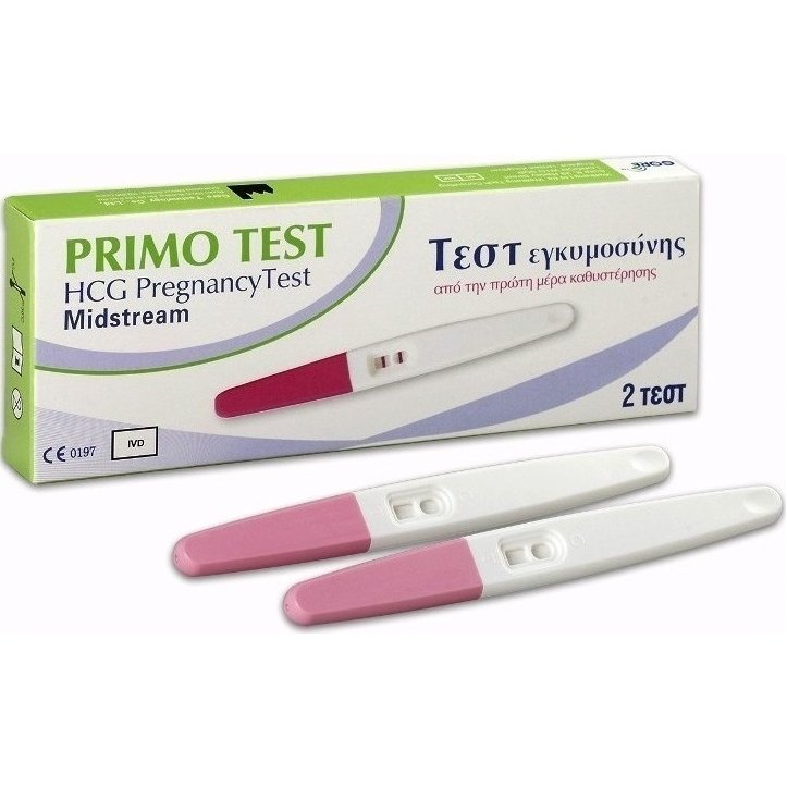 Medisei Primo Test Τεστ Εγκυμοσύνης 2τμχ