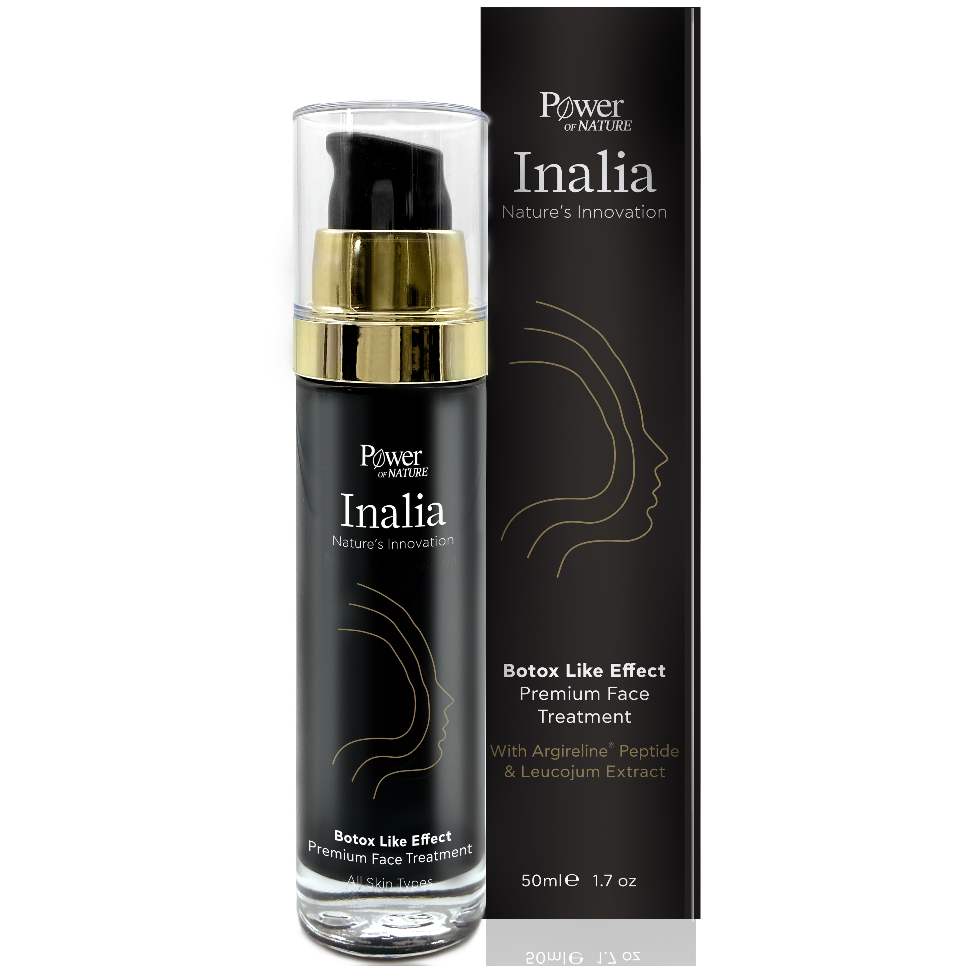 Inalia Premium Face Treatment Αντιρυτιδική Κρέμα Ημέρας για Κάθε Τύπο Δέρματος 50ml