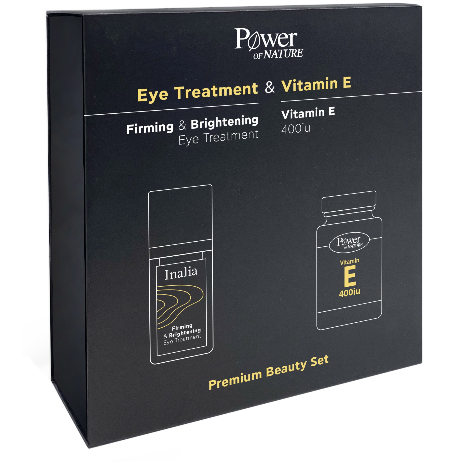 Inalia Πακέτο Προσφοράς Firming & Brightening Eye Treatment 15ml & Vitamin E 400iu 20caps
