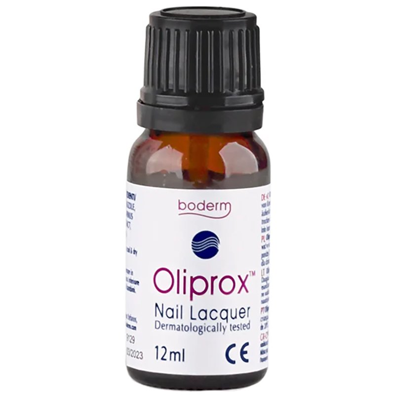 Boderm Oliprox Nail Lacquer Λάκα Ονύχων που Προστατεύει & Επανορθώνει τα Νύχια από τους Μύκητες 12ml