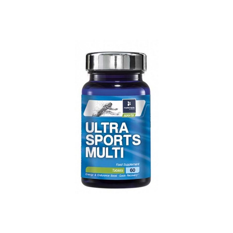 My Elements Sports Ultra Sports Multi Συμπλήρωμα Διατροφής, Ειδικά Σχεδιασμένη Φόρμουλα για Αθλητές 60tabs