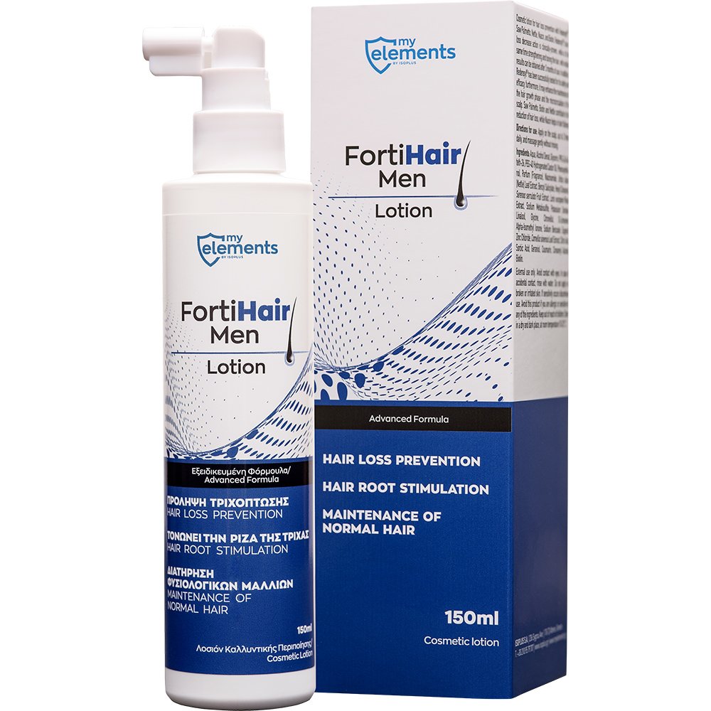 My Elements FortiHair Lotion Ανδρική Τονωτική Λοσιόν για Πρόληψη της Τριχόπτωσης 150ml