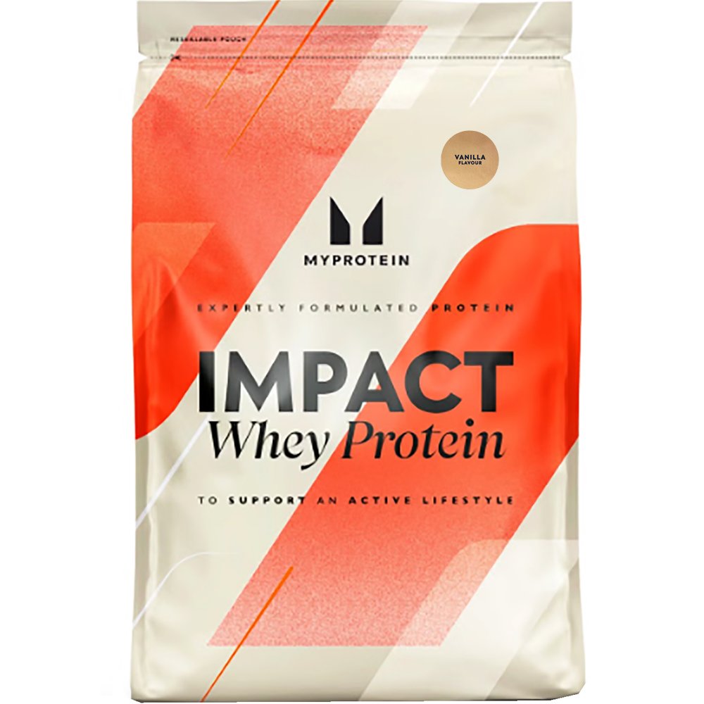 My Protein My Protein Impact Whey Isolate Συμπλήρωμα Διατροφής Πρωτεΐνης Ορού Γάλακτος Υψηλής Καθαρότητας & Περιεκτικότητας 90% σε Σκόνη για Γράμμωση, Ανάπτυξη & Συντήρηση Μυών με Γεύση Βανίλια 1kg - Vanilla