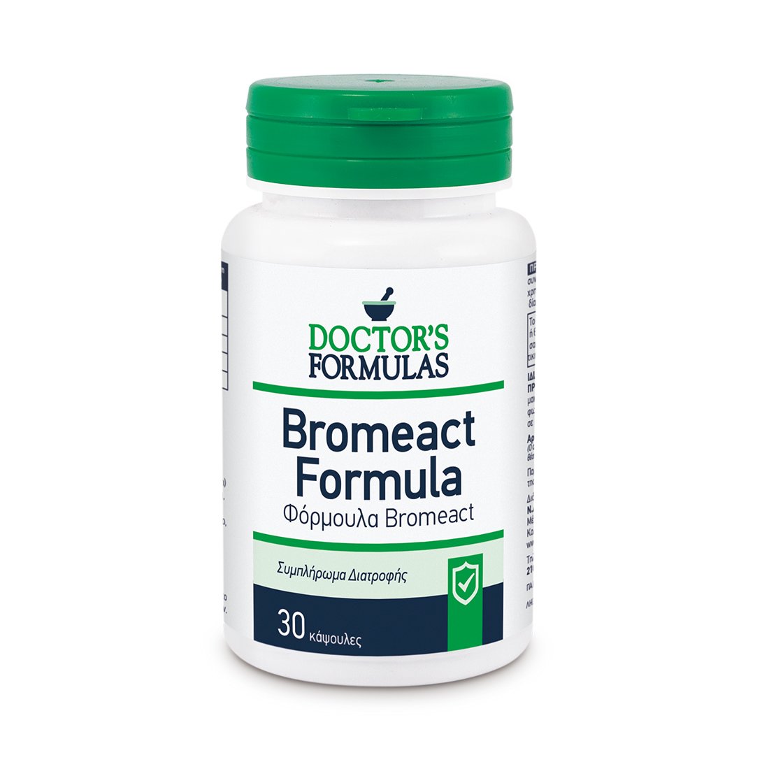 Doctor's Formulas Doctor's Formulas Bromeact Συμπλήρωμα Διατροφής που Συμβάλλει στη Φυσιολογική Λειτουργία του Ανοσοποιητικού Συστήματος 30caps