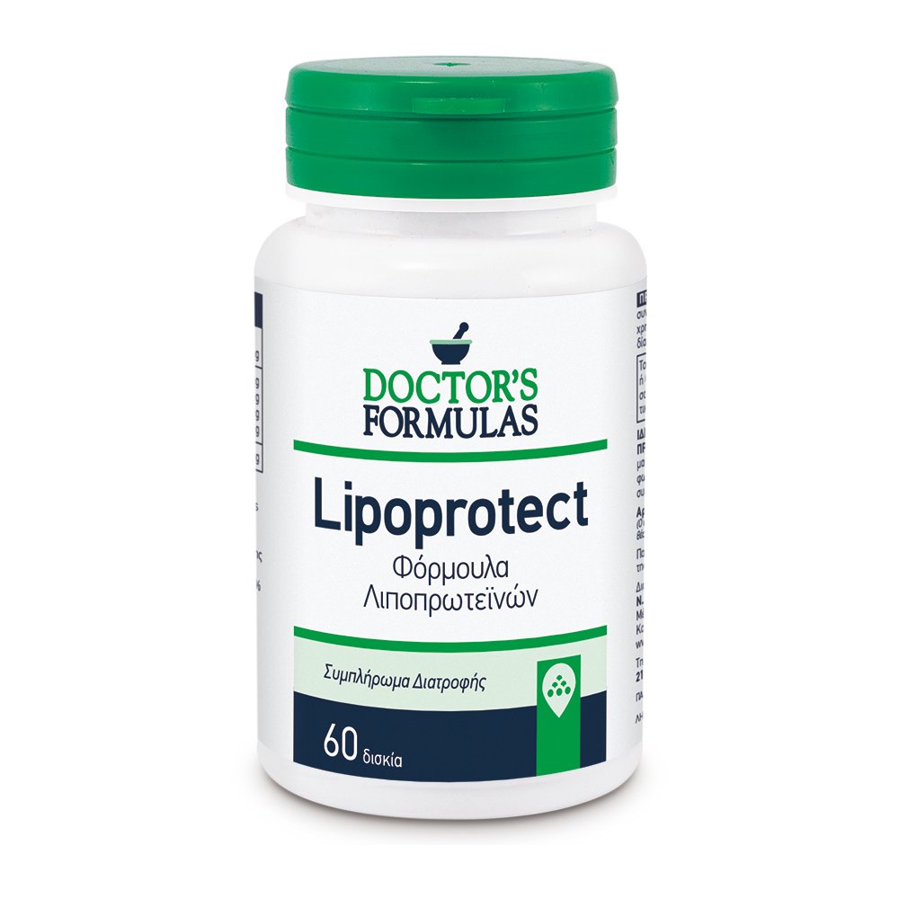 Doctor’s Formulas Lipoprotect Φόρμουλα Για τη Μείωση των Λιποπρωτεϊνών 60 caps