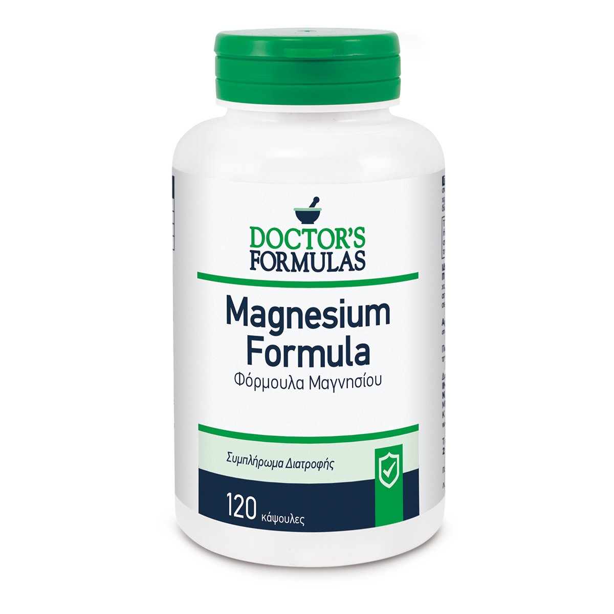 Doctor’s Formulas Magnesium Συμπλήρωμα Διατροφής Μαγνησίου για Φυσιολογική Λειτουργία του Νευρικού Συστήματος 120caps