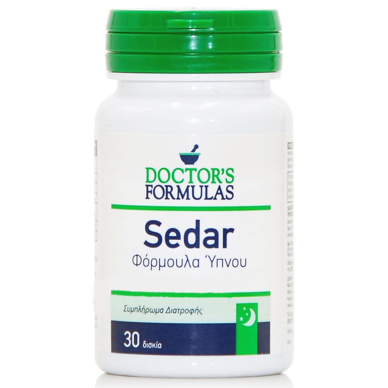 Doctor’s Formulas Sedar 30Tabs,Συμπλήρωμα Διατροφής για την Καταπολέμηση της Αϋπνίας