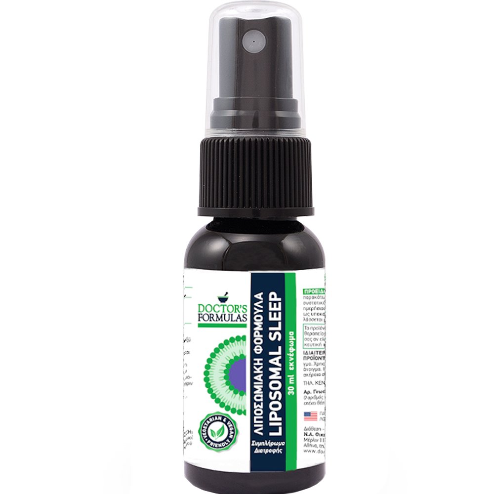 Doctor’s Formulas Liposomal Sleep Συμπλήρωμα Διατροφής με Μελατονίνη για Καταπολέμηση της Αϋπνίας & Χαλάρωση 30ml