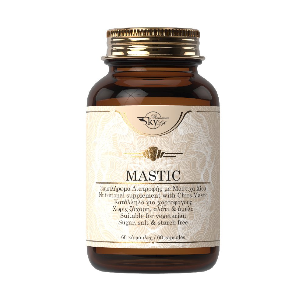 Sky Premium Life Sky Premium Life Mastic 175mg Συμπλήρωμα Διατροφής με Ελληνική Μαστίχα Χίου 60veg.caps