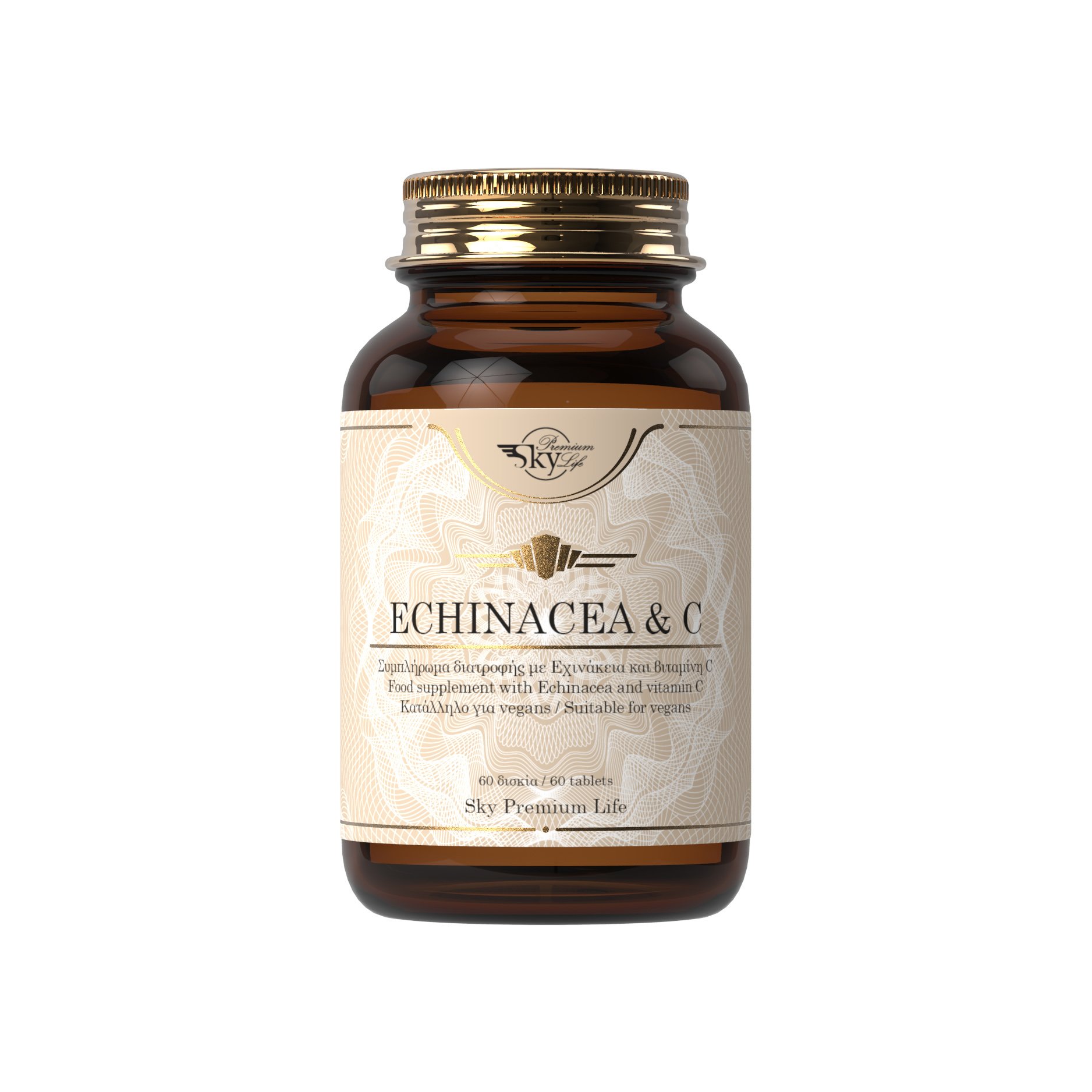 Sky Premium Life Sky Premium Life Echinacea & Vitamin C 60 Δισκία