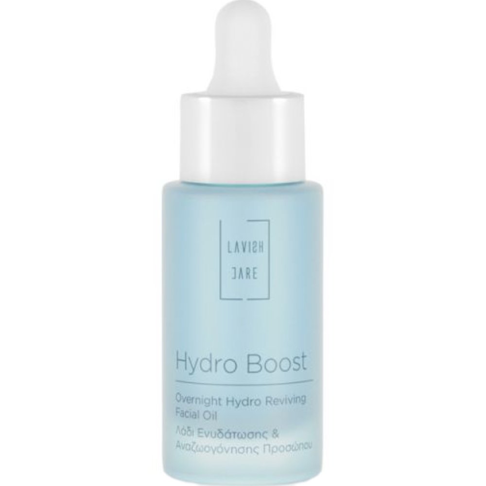 Lavish Care Lavish Care Hydro Boost Overnight Hydro Reviving Facial Oil Ενυδατικό Λαδι Αναζωογόνησης Προσώπου για Ανάπλαση & Θρέψη 30ml