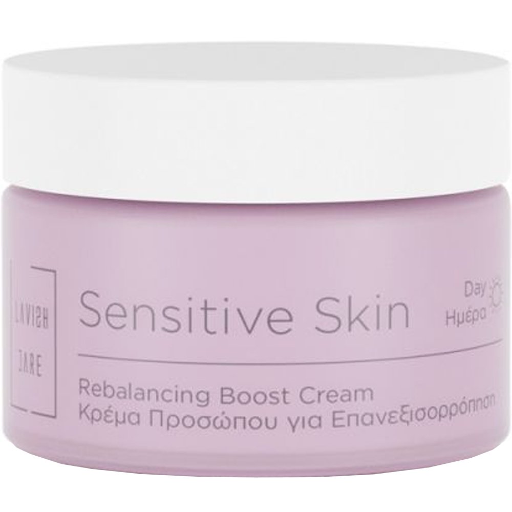 Lavish Care Sensitive Skin Rebalancing Boost Day Cream Καταπραϋντική & Ενυδατική Κρέμα Ημέρας για Ευαίσθητες Επιδερμίδες 50ml