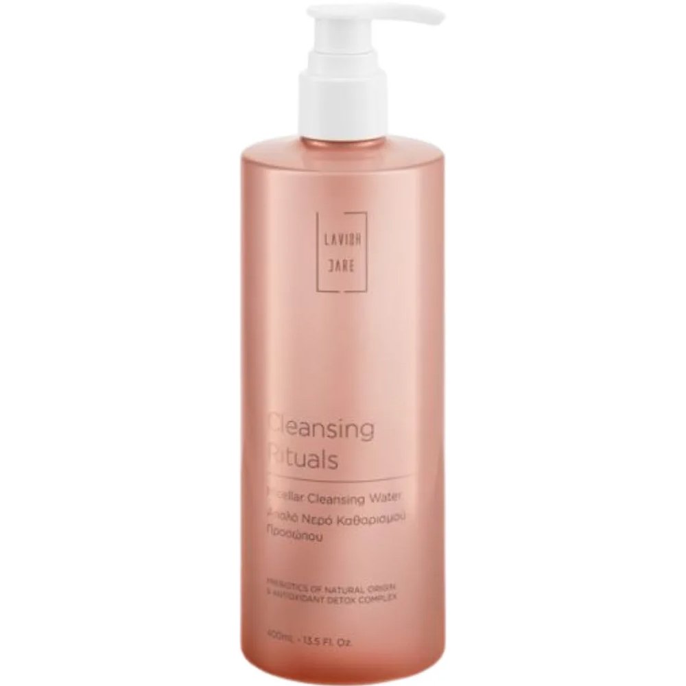 Lavish Care Cleansing Rituals Micellar Cleansing Water Απαλό Νερό Καθαρισμού Προσώπου για Όλους τους Τύπους Επιδερμίδας, με Αντλία 400ml