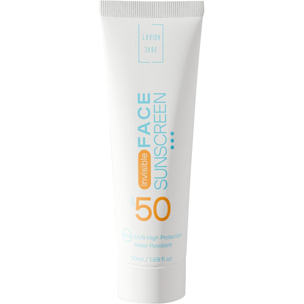 Lavish Care Lavish Care Invisible Face Sunscreen Spf50 Αντηλιακό Προσώπου Υψηλής Προστασίας με Διάφανο Τελείωμα 50ml