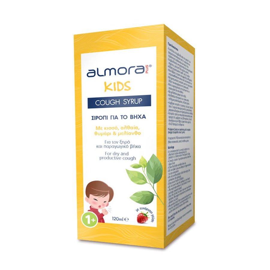 Almora Plus Kids Cough Syrup Παιδικό Σιρόπι για το Βήχα με Φυσικά Εκχυλίσματα 120ml 42928