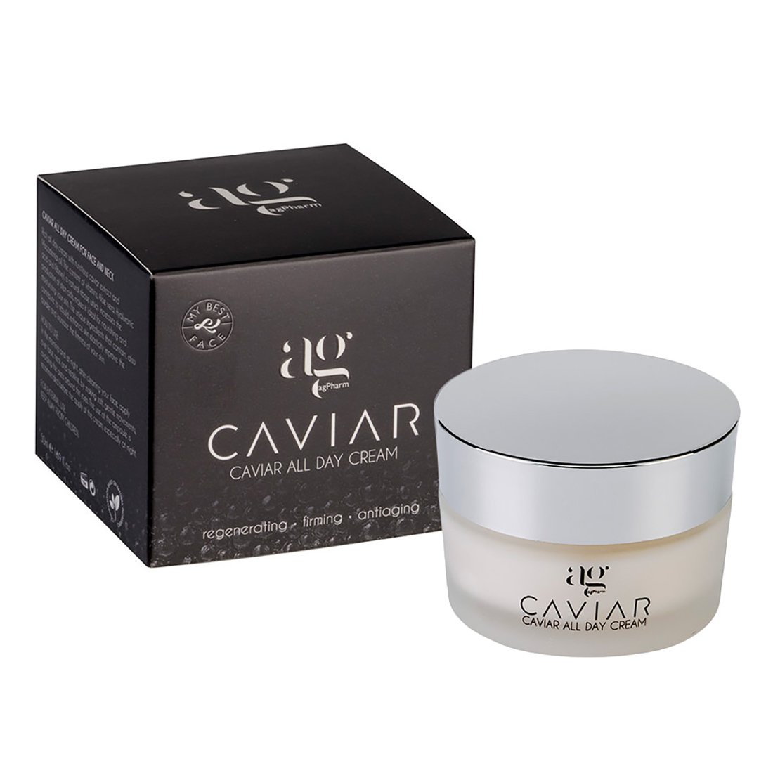 AgPharm Caviar 24 Hours Cream Συσφικτική & Αντιρυτιδική Κρέμα Ημέρας με Χαβιάρι 50ml