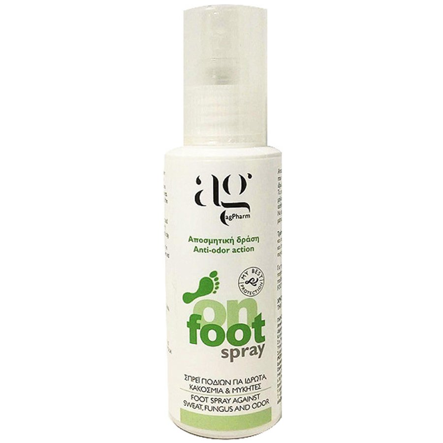 AgPharm On Foot Spray Ποδιών για Ιδρώτα, Κακοσμία & Μύκητες 100ml