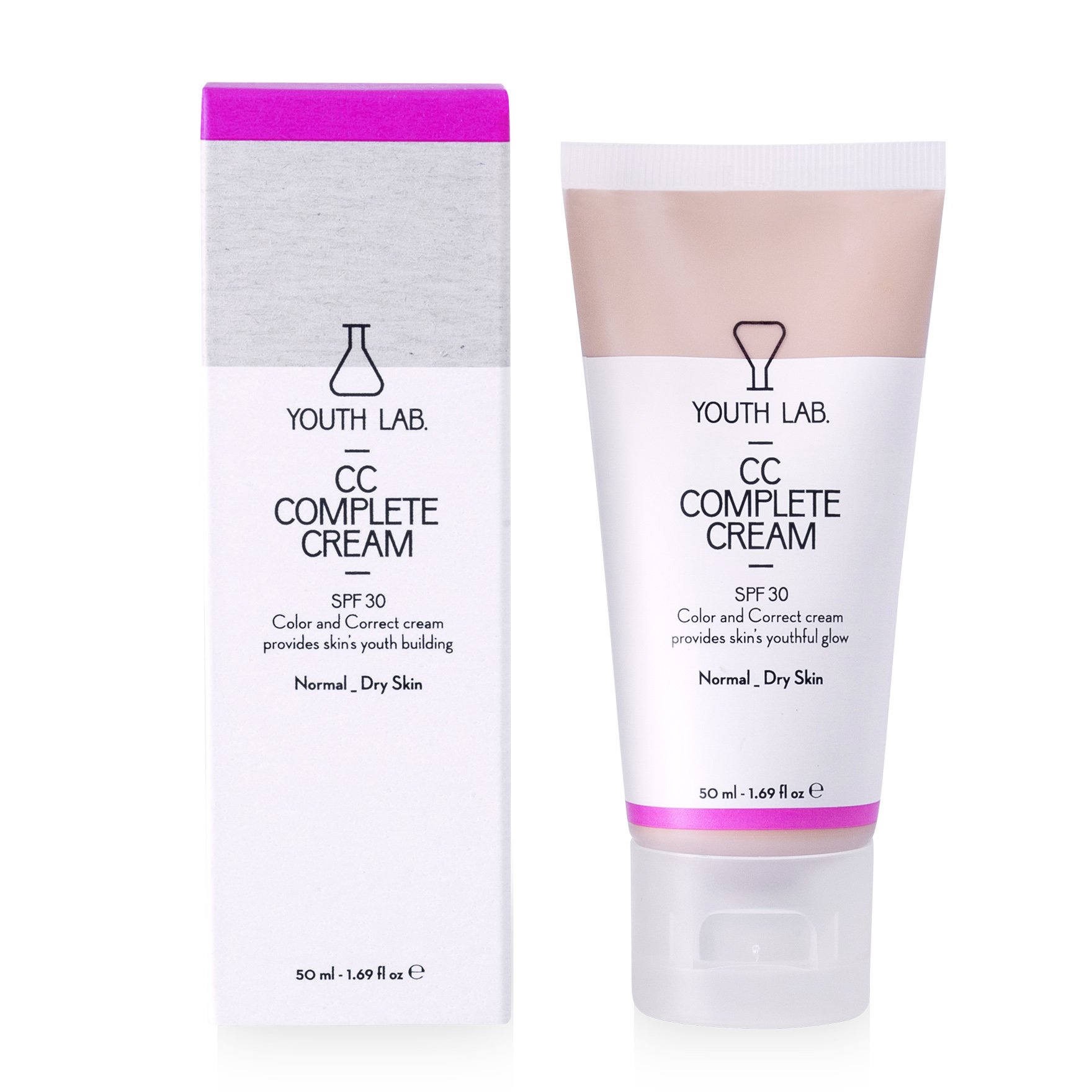 Youth Lab CC Complete Cream Spf30 Normal Dry Skin Έγχρωμη Κρέμα για Κανονικές – Ξηρές Επιδερμίδες 50ml