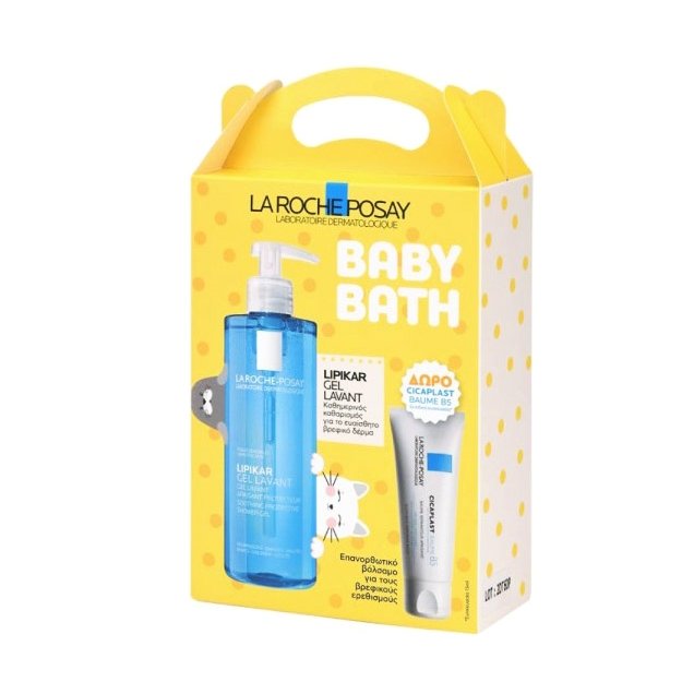 La Roche-Posay Baby Bath Lipikar Gel Lavant 400ml & Δώρο Cicaplast Baume B5 15ml