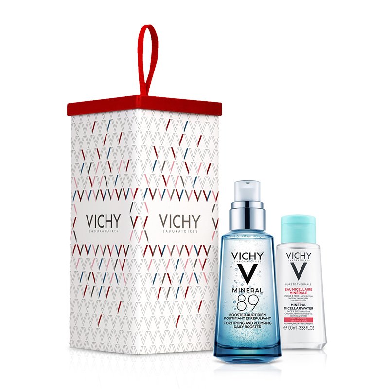Vichy Πακέτο Προσφοράς Mineral 89 Daily Booster 50ml & Δώρο Gift Box με Mineral Micellar Water Face & Eyes 100ml