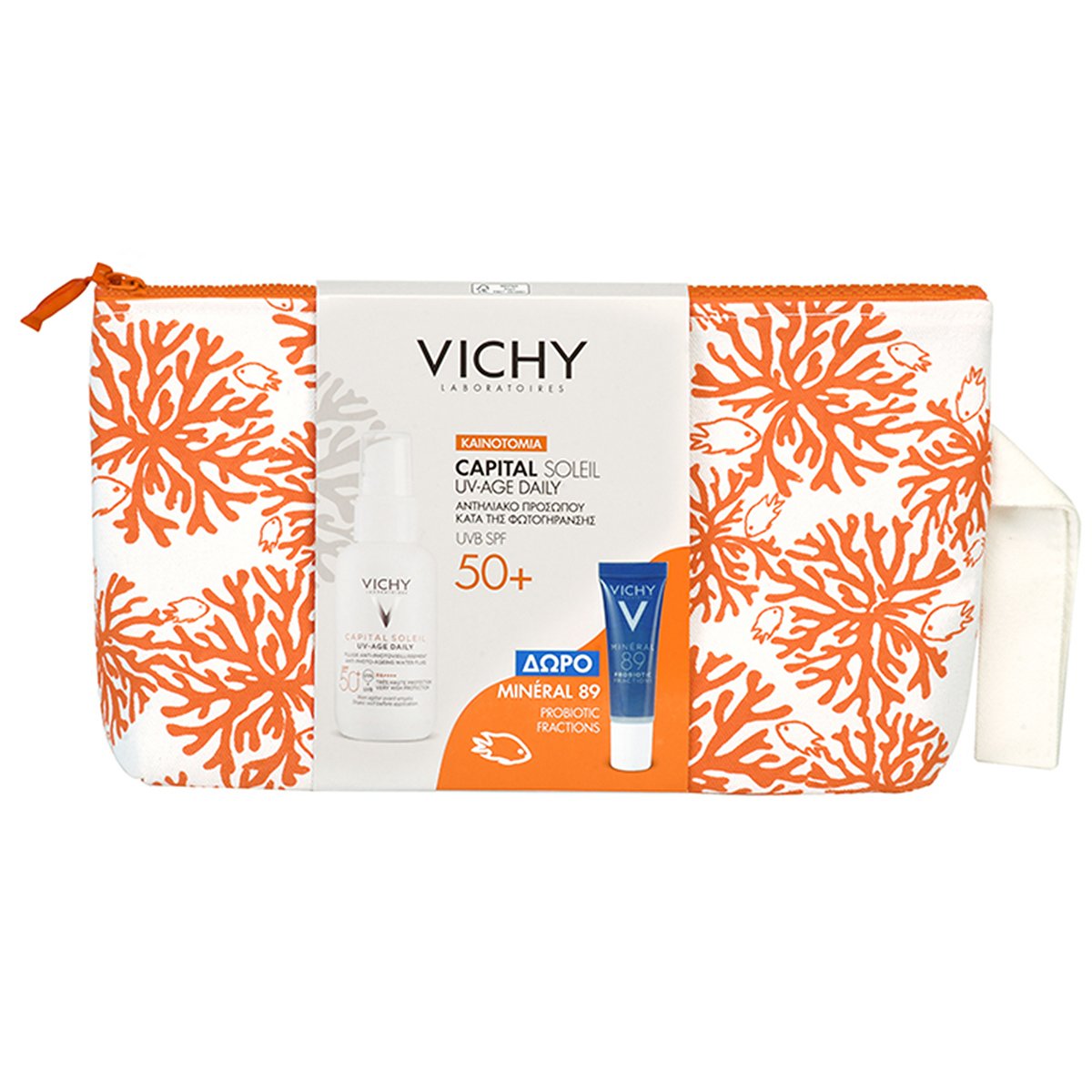 Vichy Capital Soliel Promo UV- Age Daily Spray Spf50+ 40ml...