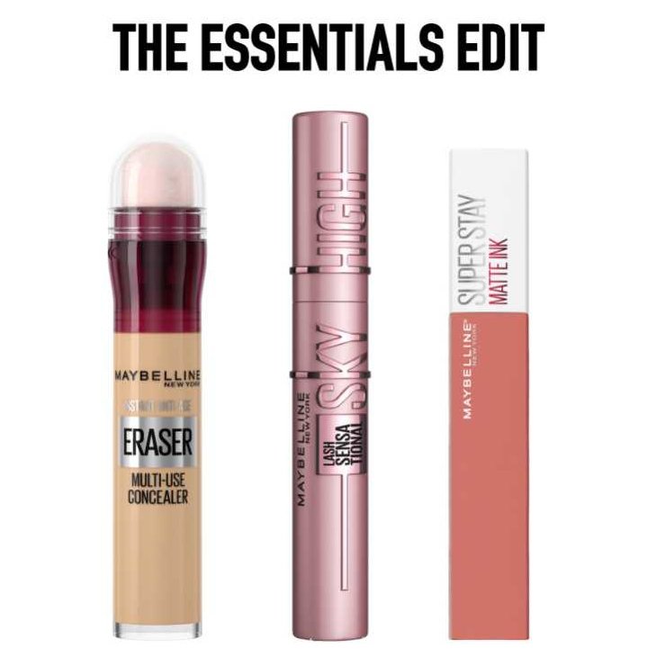 Maybelline Πακέτο Προσφοράς Super Stay Liquid Lipstick 65 Seductres 5ml & Instant Eraser Concealer Ivory 6ml & Sky High Mascara Black 7.2ml